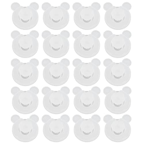 Jwthee 20 Sets Duvet Snaps, Quilt Fixing Clips Quilt Cover Holder Duvet Donut Holder Duvet Cover Fasteners Double Sided Quilt Fasteners for Home Hotel