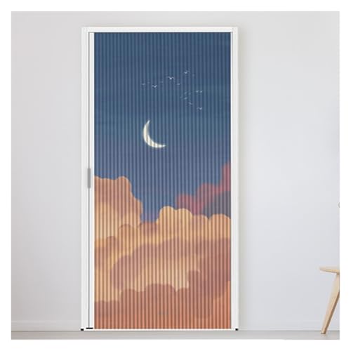 Puerta corredera plegable acordeon Interior Puertas Plegables Interiores a Medida, Puerta Corredera Invisible Tipo Concertina Para Comedor, Despensa y Cocina Divisor(H 230 cm/90.6 in,W 98 cm/38.6 in)