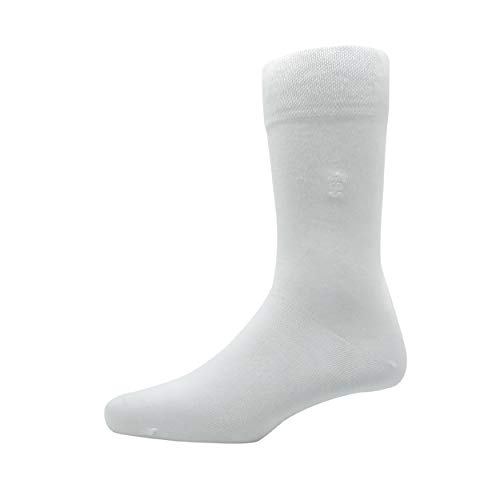 louis philippe Men's Cotton Full Length Socks, White-picture-16