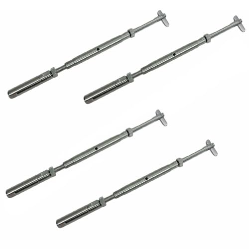 4 Pc Marine Stainless Steel 3/16