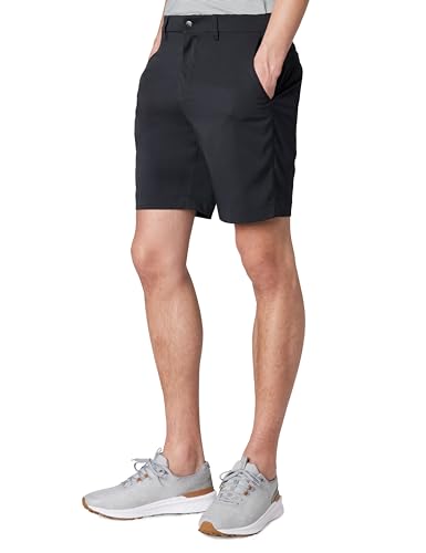 Callaway Men's Opti-Stretch Solid Short with Active Waistband, Caviar, 40 - image 1