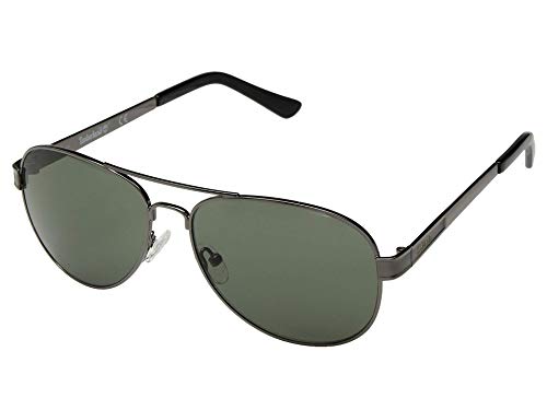 Timberland Gunmetal Mens Metal Aviator Sunglass TB7158 8N