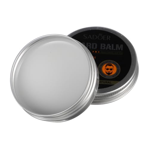MUSISALY bálsamo para el cuidado de la barba crema de afeitar émbolo de la bomba del inodoro bálsamo para bigote bálsamo para el tratamiento de la barba acondicionador de barba para hombres