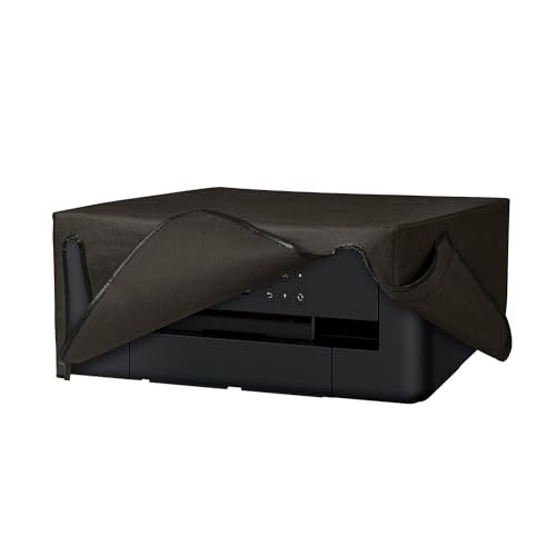 kwmobile Dust Cover Compatible with Epson Expression Photo HD XP-15000 - Printer Case - Fabric Protector Cover - Dark Grey