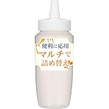 toysfan トイズファン はちみつ容器360ml（ホワイトキャップ）│業務用ローションや調味料の小分けに詰め替え用ハチミツ容器（蜂蜜容器）はちみつボトル