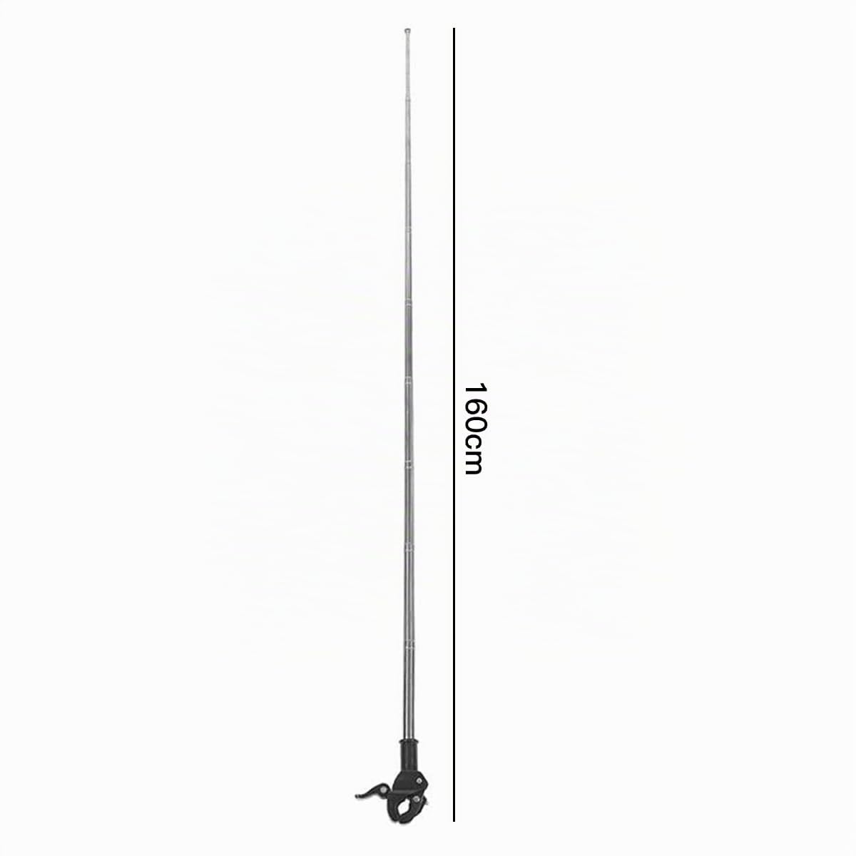 Asta portabandiera per motociclette, Supporto per Asta portabandiera per Esterni, 2 Pezzi Supporto telescopico per Asta Auto Supporto per Portapacchi Posteriore Accessori per Asta Auto