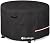 Exokugo Fire Pit Cover Round,600D Heavy Duty 100% Waterproof Outdoor Fire Pit Cover,36 Inch Firepit Covers for Patio Fire Table,Black,36'' Dia x 24''H