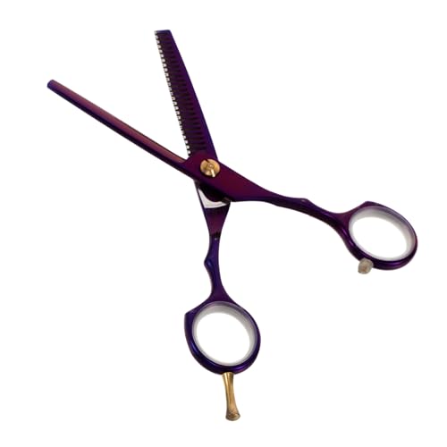 FOYTOKI Salon Hair Cutting Scissors Professional Stainless Steel Thinning Shears for Hairdressing Versatile Tool for Trimming Grooming Beards for Salon Home Use