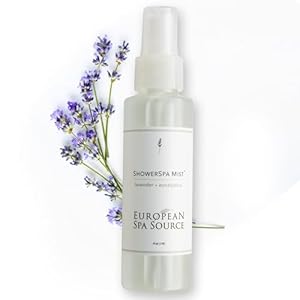 Lavender + Eucalyptus ShowerSpa Mist Spray for Aromatherapy, at Home Spa Experience, Sinus Congestion Relief, and Tension Relief, 4 fl oz.