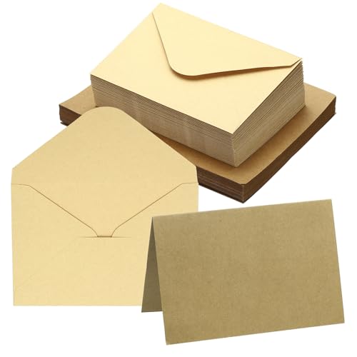 Tarjetas en blanco 4x6 con sobres para invitaciones de boda y celebraciones familiares