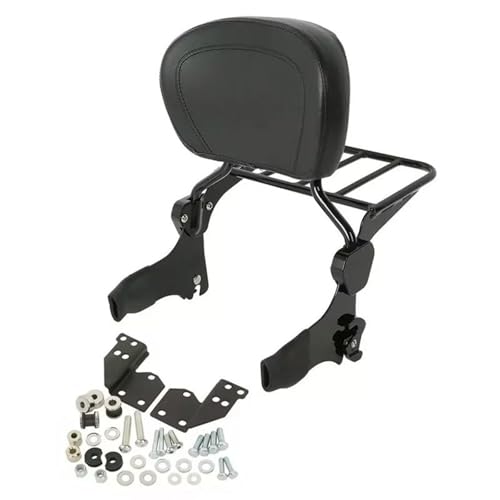 Top case rack porte-bagages de précision finition noire pour FLHT FLTR 1997-2008 mécanique pure