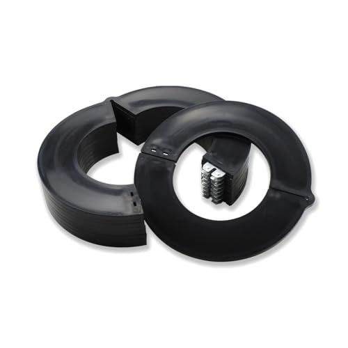 Image of 8 Pack 65MM Excavator Bucket Pin Shim Kit Detachable for Excavator and Skid Steer Fit for Cat John Deere JCB Case Hitachi Kobelco New Holland, 5mm Thickness