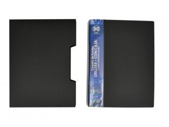 Carpeta de 80 Fundas A4 Deluxe con Caja