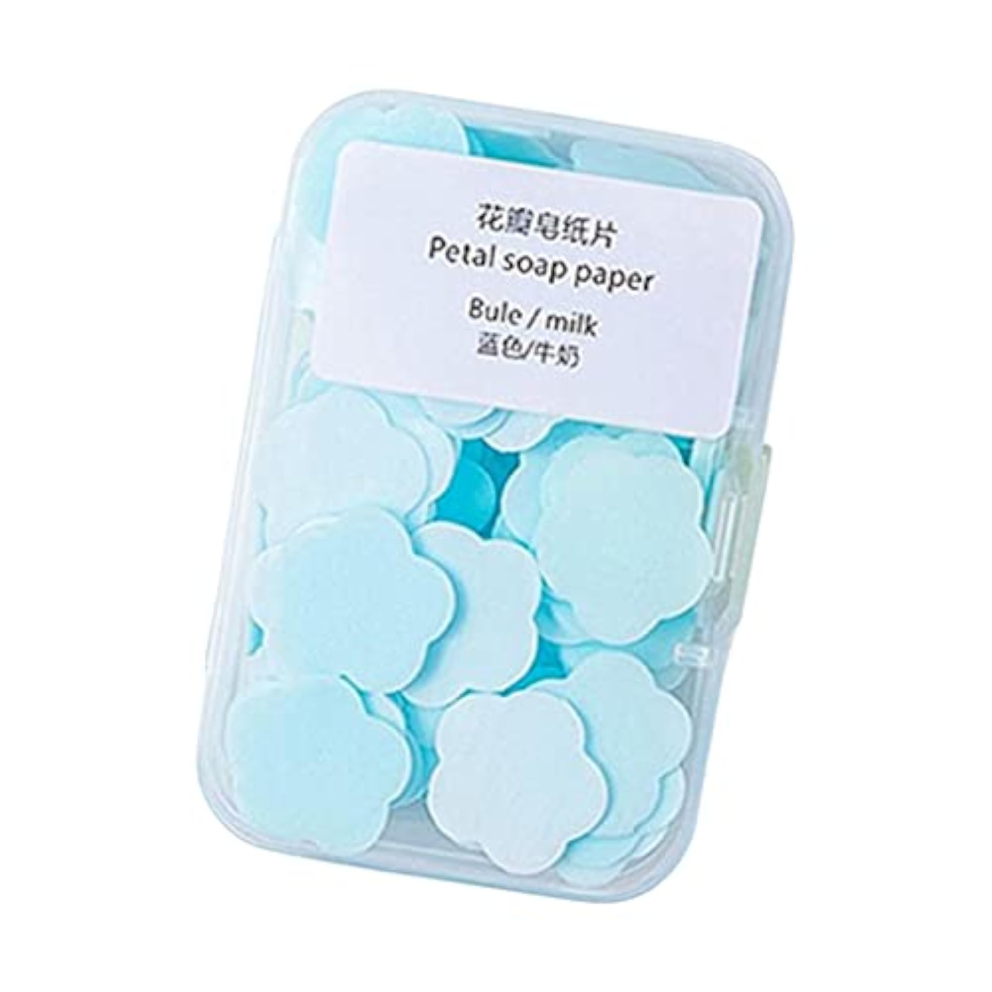 Cute Mini Flower Shape Paper Soap for Handwashing
