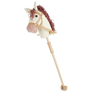 BIECO Habby Horse Ginger | Horse on a Stick | Toy Horse | Hobby Horse Stick | Horse Head | Hobby Horse Realistic Hobby Horse Toy Hobby Horses Horse Toys for Kids Horse Toys Ride on Horse Stick Party