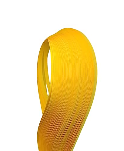 Goldfarbene Quilling-Papierstreifen, 5 mm, 3 mm, 10 mm, Papierstreifen, filigranes Handwerk, 53,3 cm Länge, 120 Stück (5 mm)
