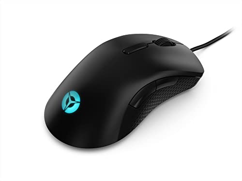 Image of Lenovo Legion M300 RGB Wired Gaming Mouse - 8,000 DPI Adjustable Sensor, 8 Programmable Buttons & 10-Million Clicks Durability for High Performance Gamers (Pack of 2)