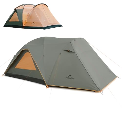 Carpa camping para 8 personas Naturehike KOTA doble capa impermeable miniatura 1