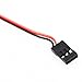 JFtech 300mm Servo Y Harness JR Futaba Plug 1 to 2 Y Servo Extension Extend Lead Wire Cord Cable for RC Airplane Car (Pack of 10)