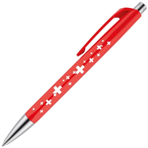 Bolígrafo Caran D'ache Infinite con diseño de cruz suiza, el detalle perfecto para profesionales