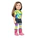 Maplelea Charlsea 18 Inch Doll (Long Layered Auburn Hair, fair Skin, Blue/Grey Eyes)