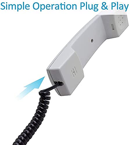 (2.5m4Pack) Black Telephone Phone Handset Cable Cord, 4P4C Coiled Length 0.45 to 2.5 m Uncoiled Landline Phone Handset Cable Cord RJ9/RJ10/RJ22 - Image 5