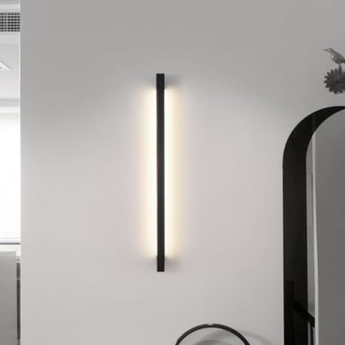 Aplique de pared LED de 100cm regulable con mando en blanco 7