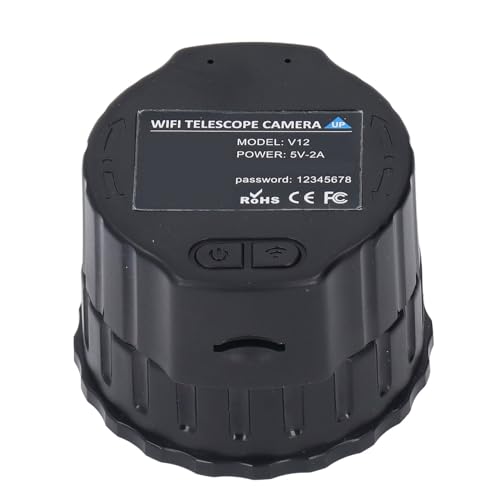 4MP 2K Video Eyepiece Camera, Suitable for 25mm-50mm Telescopes, Electronic Eyepiece Camera with 128GB Storage, for Microscopes, Microscopes