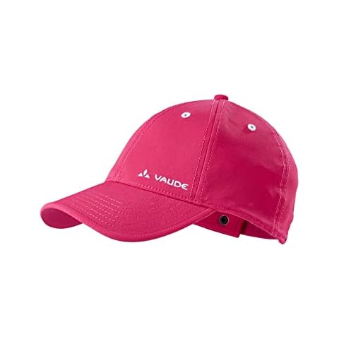 Gorra VAUDE Softshell Cap, Crimson Red, M Unisex-Adult para protección solar Cover