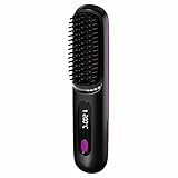 2026 Zegla Control Pro Stylingbürste StylingbüRste,Kurze Haare,25s Aufheizen,3 Temperaturstufen,Ionen-Technik,Geringes Gewicht – Ideal für Feines,Plattes Haar (c)
