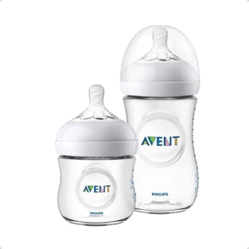 Kit Mamadeira Pétala Transparente 125ml e 260ml - Philips Avent