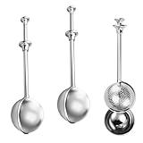 Tee-Ei, Teesieb, lose Blätter, Teesieb, Steiler für losen Tee, Edelstahl...