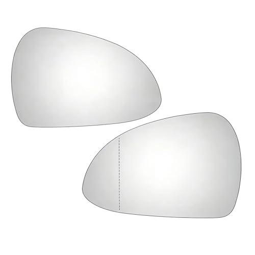 Verre rétroviseur extérieur chauffant pour lentille de 911 2012-2018