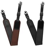 Rifle Sling, Traditional Gun Sling with Attachments Mounts, Non-Slip Padded Shoulder Strap...