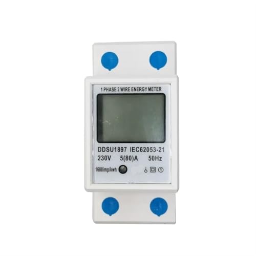 Compteur d'énergie DDS662 LCD 230V 50Hz pour votre suivi rail DIN