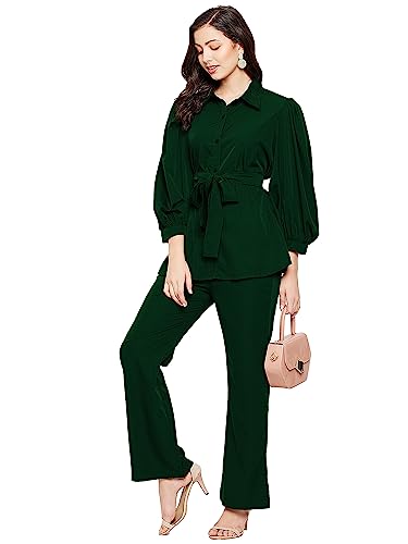 Image of Girls /Women Printed 34 sleeves co- ords set-107