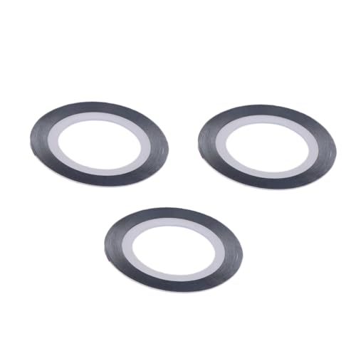 SOESFOUFU Nail Stickers for Gel Polish 3pcs Striping Tapes Holographic Lines for Nail Art Design