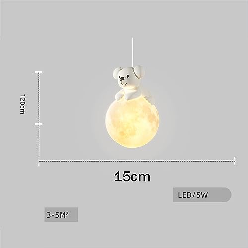 Suspension petite dimmable Moon Planet pour apaiser le sommeil des enfants