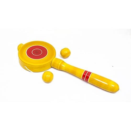 Signy Wooden Baby Rattles Combo Pack | Set of 6 | Non-Toxic Channapatna Wooden Toys | Baby Musical Rattles & Teethers | Natural Colours | Safe for Newborns & Infants - Image 6 thumbnail