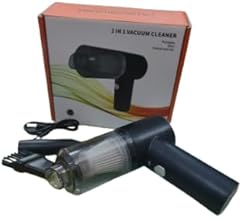 مكنسة كهربائية محمولة 2 في 1 من ماي سوق ايج - قابلة لاعادة الشحن بمنفذ USB، خفيفة الوزن وقوية - مثالية للاستخدام في المنزل والسيارة