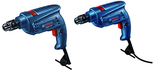 Bosch GSB 501 500-Watt Professional Impact Drill Machine (Blue),Corded Electric & GSB 450-Watt Plastic Impact Drill (Blue,0.4 inches)