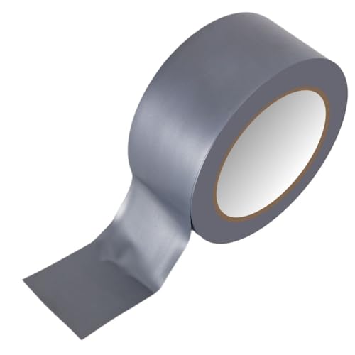 Image of GTSE 2 inch x 108 ft Gray /Grey PVC Vinyl Floor Tape, 48 Rolls, Safety Marking Tape, 6 mil Thick, Suitable for Dance Floors, Gyms, Warehouses, Sports Facilities