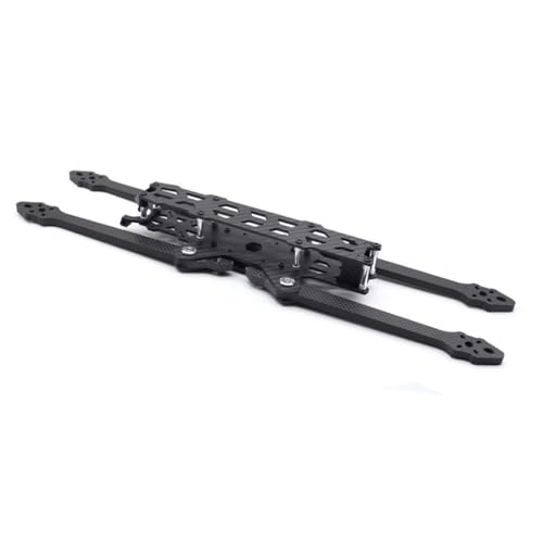 Image of QWinOut Drone Kit LX10 V2 10inch Fold Carbon Fiber Frame Wheelbase 405mm Thickness Arm 7.0mm for 3115 Motor FPV Super Long Range Drones (Only LX10 V2 10inch Frame)