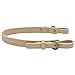TopTie Adjustable Bag Strap Replacement, PU Strap For Handbag Purse-Beige / Bronze Hook