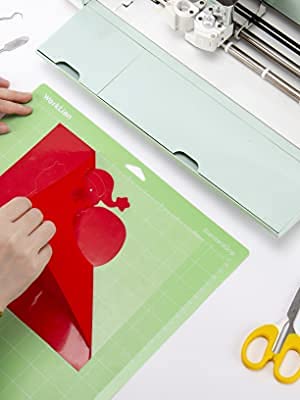 Worklion CUTTING MAT 12\"X12\" Cutting Mat 12X12 For Cricut: Cricut Explore One/Air/Air 2/Maker Gridded Adhesive Non-Slip Durable Mat thumb #1