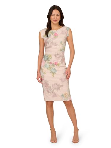 Adrianna Papell Women's Matelasse Cocktail Dress