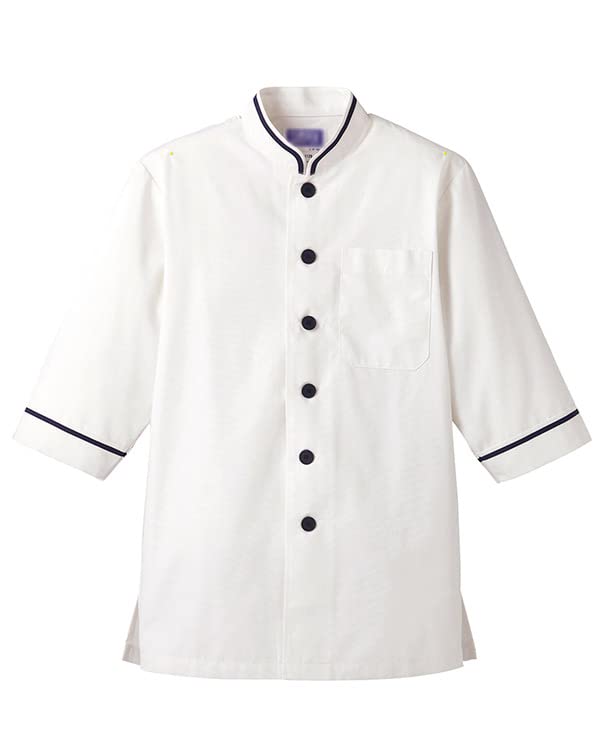 Amazon.co.jp: サーヴォ(Servo) 男女兼用ショップコート七分袖