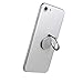 Celly ES Ring SV – Bague Support adhésif pour téléphones Mobiles, Couleur Argent