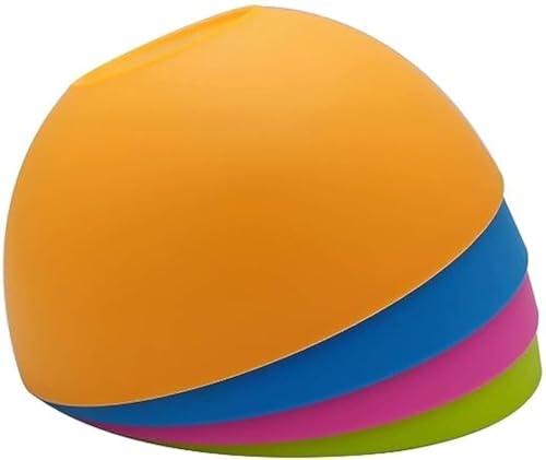 Modular BPA Free Plastic Mixing and Serving Bowls Set for Cereal, Salad, Rice, Soup, Pasta, Snack, Dishwasher & Microwave Safe, 700 Ml - Multicolor - 13 x 13 x 8 cm