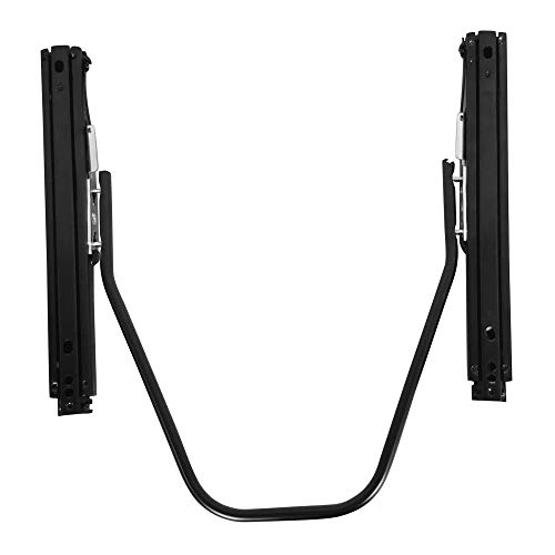 IKON MOTORSPORTS Racing Seats Dual Slider, Universal 14 Inch Adjustable Steel Lock Track Kit